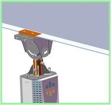 7.3M 24 ফুট HVLS ওভারহেড ওভারডাইজড সিলিং ভ্যান 5