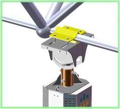 7.3M 24 ফুট HVLS ওভারহেড ওভারডাইজড সিলিং ভ্যান 3