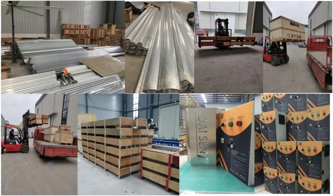 বৈদ্যুতিক 6 ব্লেড পোল মাউন্ট HVLS ফ্যান 6