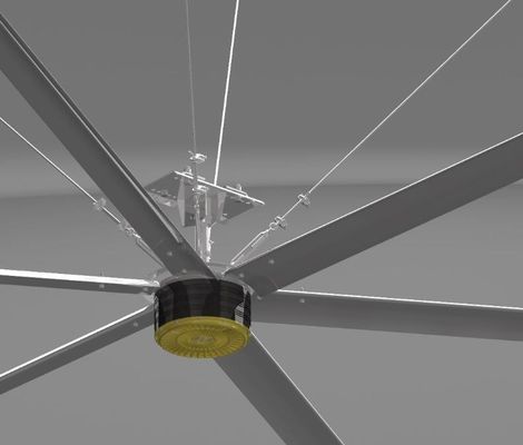 5m 16 ফুট বহিরঙ্গন নীরব তাপ পুনরুদ্ধার HVLs শিল্প ফ্যান
