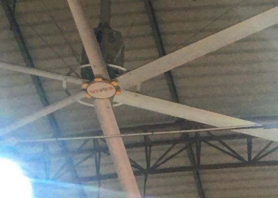 ভালো দাম চীন ঐতিহ্যবাহী HVLS বৈদ্যুতিক সিলিং ফ্যান 6 অ্যালুমিনিয়াম ফলক সঙ্গে অনলাইন