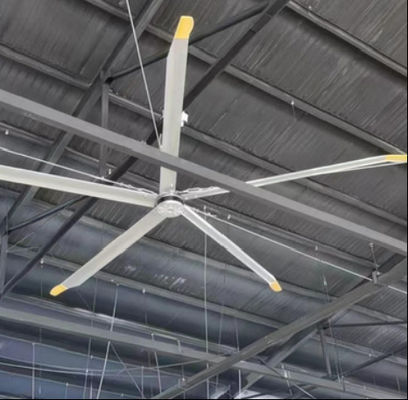 ভালো দাম 3m 10FT HVLS ইন্ডাস্ট্রিয়াল ইনডোর এক্সজস্ট সিলিং ফ্যান পিএমএসএম মোটর সহ অনলাইন