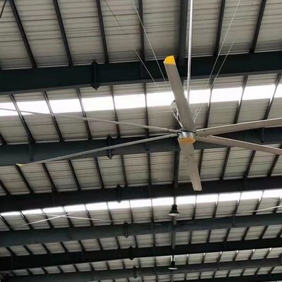 ভালো দাম অ্যালুমিনিয়াম ম্যাগনেসিয়াম খাদ 7.3m 24FT হোটেল এবং বায়ুচলাচল সমাধানের জন্য বড় শিল্প সিলিং ফ্যান অনলাইন