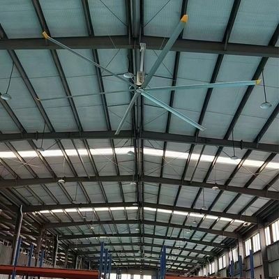 ভালো দাম BLCD মোটর ড্রাইভ টাইপ 5.0m 16FT গিয়ারবক্স শিল্প HVLS গুদাম জন্য সিলিং ফ্যান অনলাইন