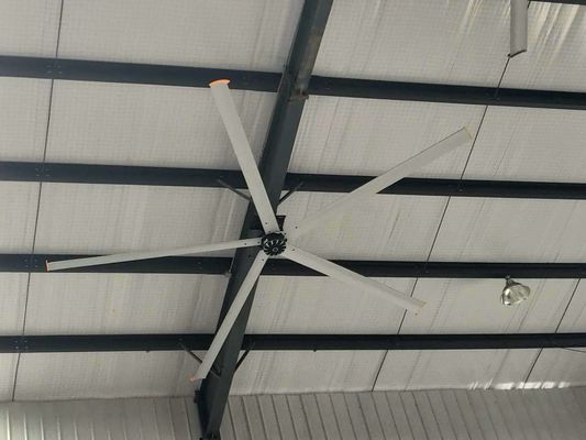 ভালো দাম স্টোরেজ বড় স্থান HVLS স্পোর্টস সেন্টারের জন্য সিলিং ফ্যান অনলাইন
