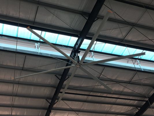 ভালো দাম 380AC 1.5kw মোটর বড় প্যাডল অতিরিক্ত বড় দৈত্য সিলিং ফ্যান অনলাইন