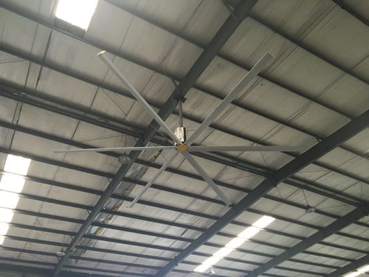 ভালো দাম 6 ব্লেড বায়ুচলাচল HVLS বিশাল সিলিং ভ্যান অনলাইন
