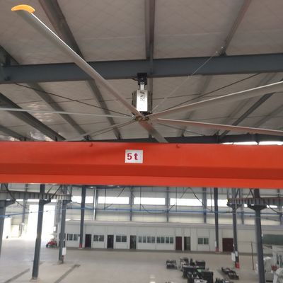 ভালো দাম 16800 CMM 1.5 kW উচ্চ ভলিউম নিম্ন গতির সিলিং ফ্যান আবাসিক অনলাইন