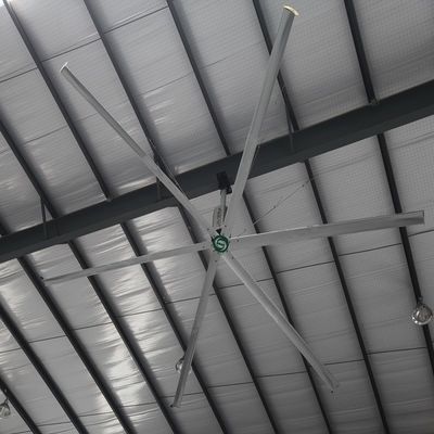 ভালো দাম 1.2KW 6.7M 22 ফুট বড় রুম HVLs শিল্প সিলিং বায়ুচলাচল অনলাইন