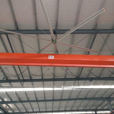 ভালো দাম 18FT বড় রুম ইনডোর মেরু মাউন্ট HVLS ফ্যান অনলাইন