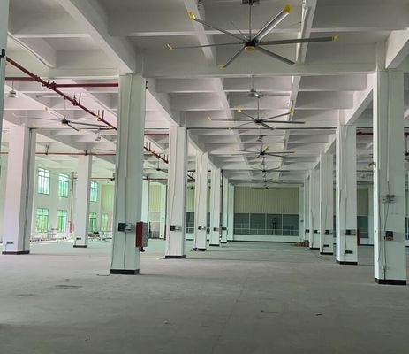 ভালো দাম এয়ার কুলার বড় 75RPM 5 ব্লেড HVLS ফ্যান অনলাইন