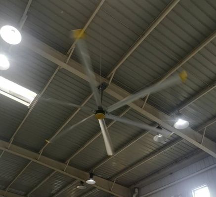 ভালো দাম 6.7M 55RPM উচ্চ ভলিউম কম গতির সিলিং ফ্যান আবাসিক অনলাইন