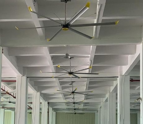 ভালো দাম 7.3M 24FT কৃষি দৈত্য বায়ু নিষ্কাশন HVLS শিল্প ফ্যান অনলাইন