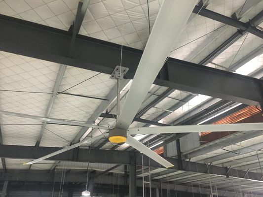 ভালো দাম 12FT গিয়ারবক্স মোটর ইনডোর এয়ার গুদাম HVLS শিল্প ভ্যান অনলাইন